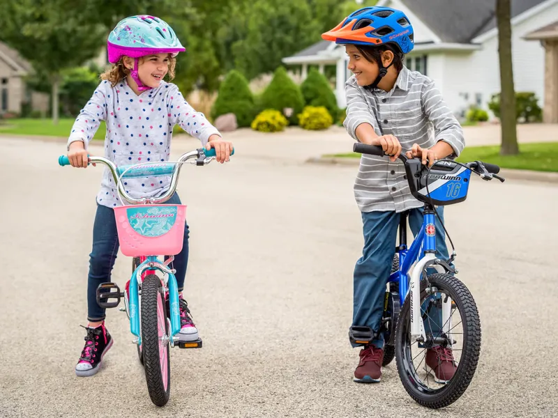 Schwinn Elm 18 Inch Wheel Kids Bike Teal Green-7